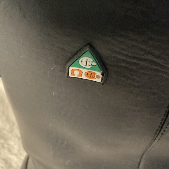 Wolverine Black steel toe Men's leather Boots - Picture 9 of 9